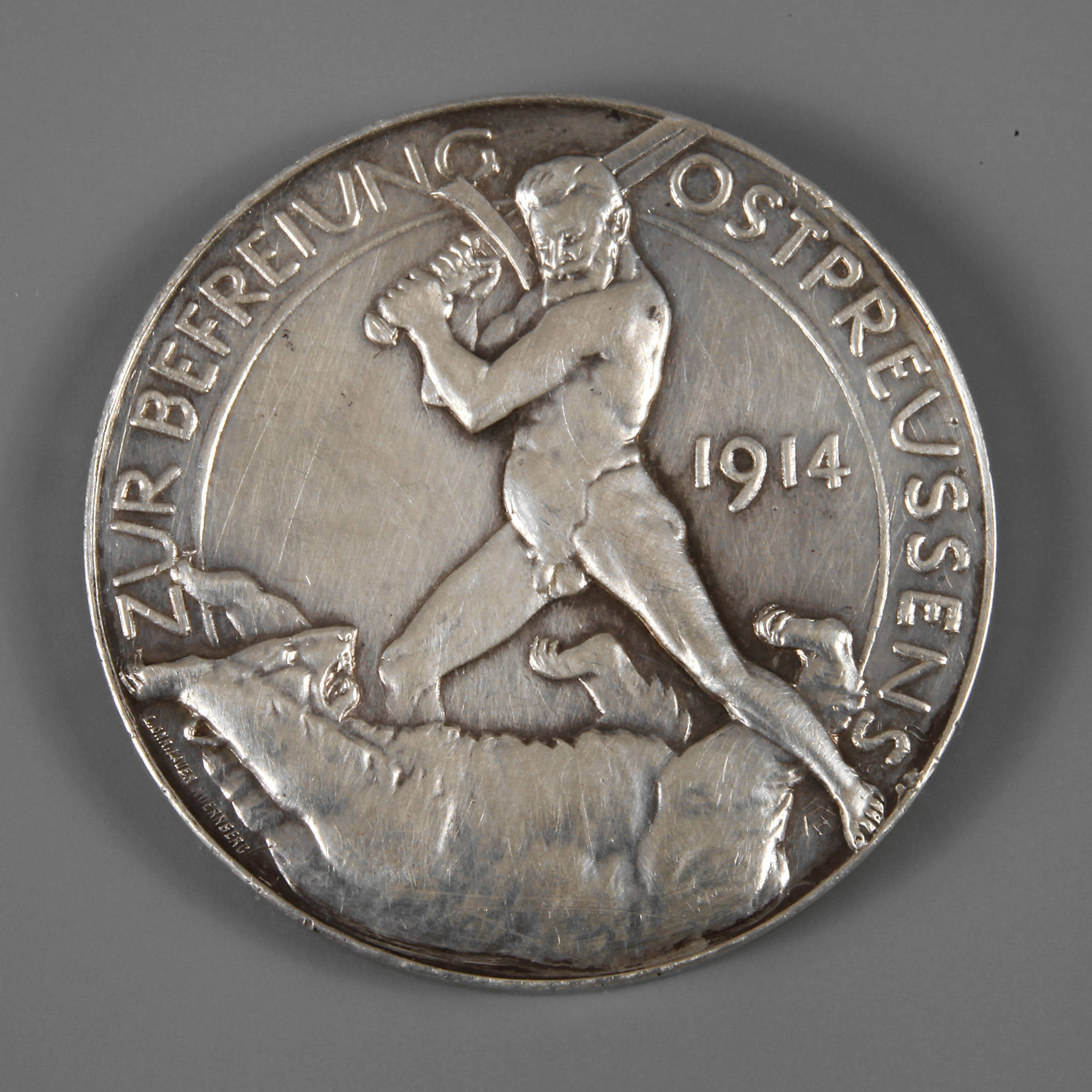 Silbermedaille 1914