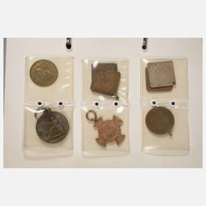 Konvolut Münzen und Medaillen