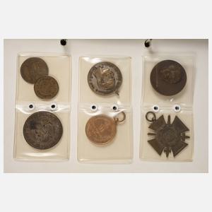 Konvolut Münzen und Medaillen