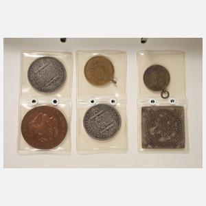 Konvolut Münzen und Medaillen