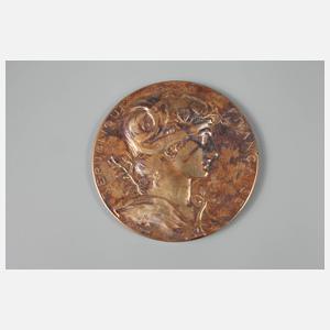 Bronzemedaille Frankreich 1889