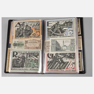 Sammlung Notgeldscheine
