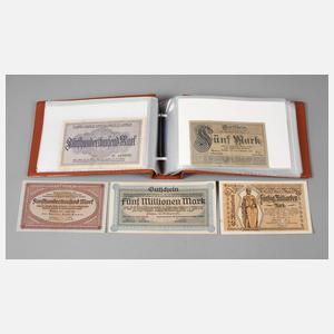 Sammlung Geldscheine Bezirk Plauen