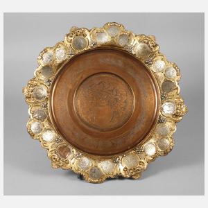 Prachtvoller Münzteller