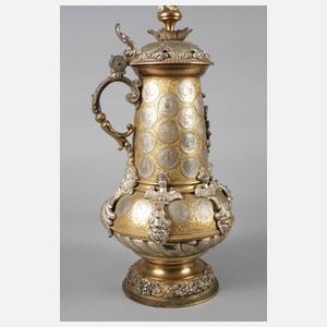 Prachtvoller Münzkrug