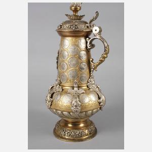 Prachtvoller Münzkrug