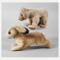 Steiff Hase und Bär111