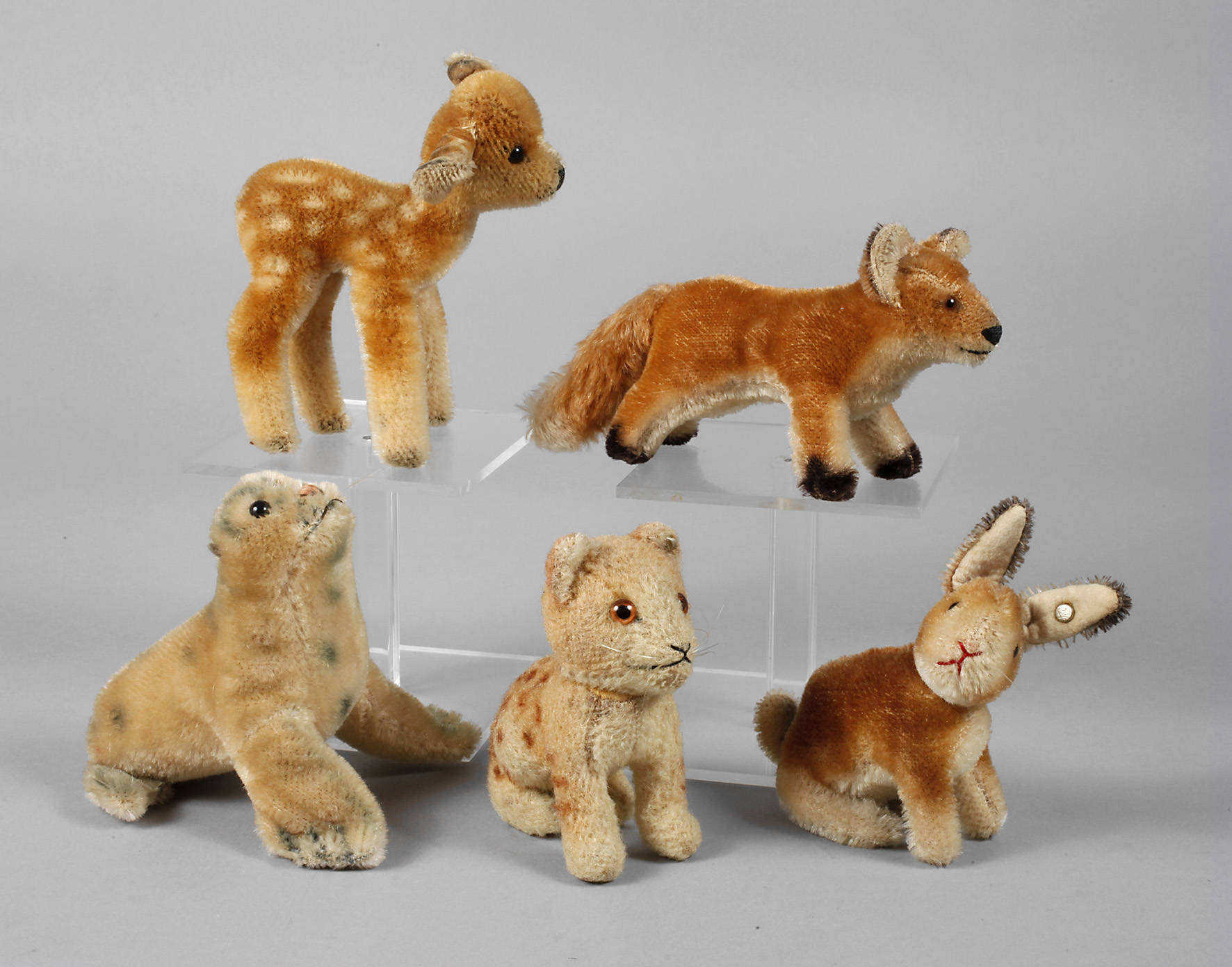 Steiff Konvolut kleine Wildtiere