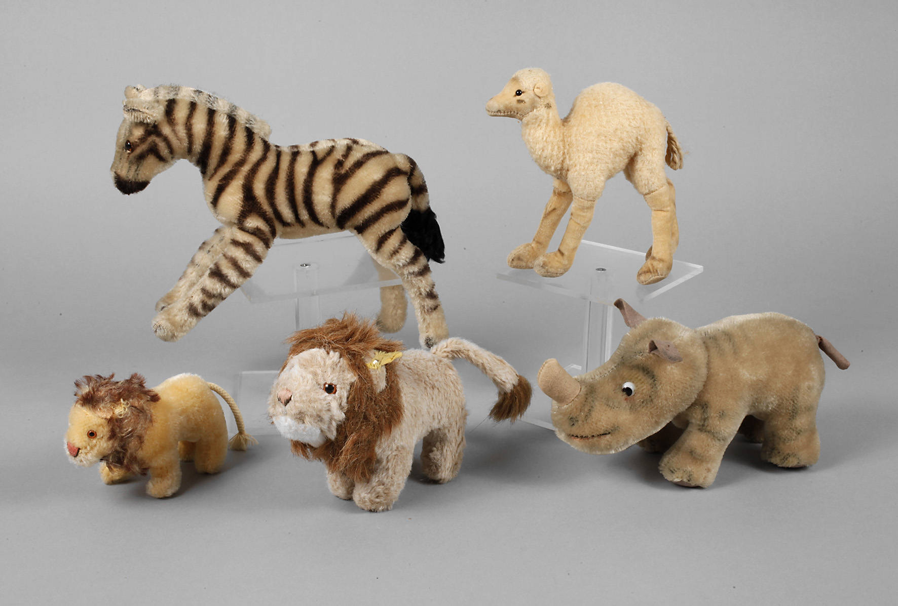 Steiff Konvolut Zootiere