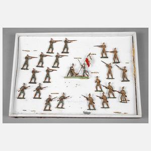 Georg Heyde Zinnfiguren ”Deutsch Engl. Schlacht”