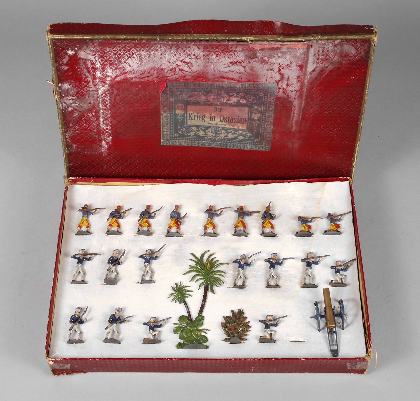 Satz Zinnfiguren ”Der Krieg in Ostasien”
