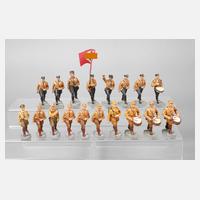 Konvolut Massesoldaten Parteiparade111