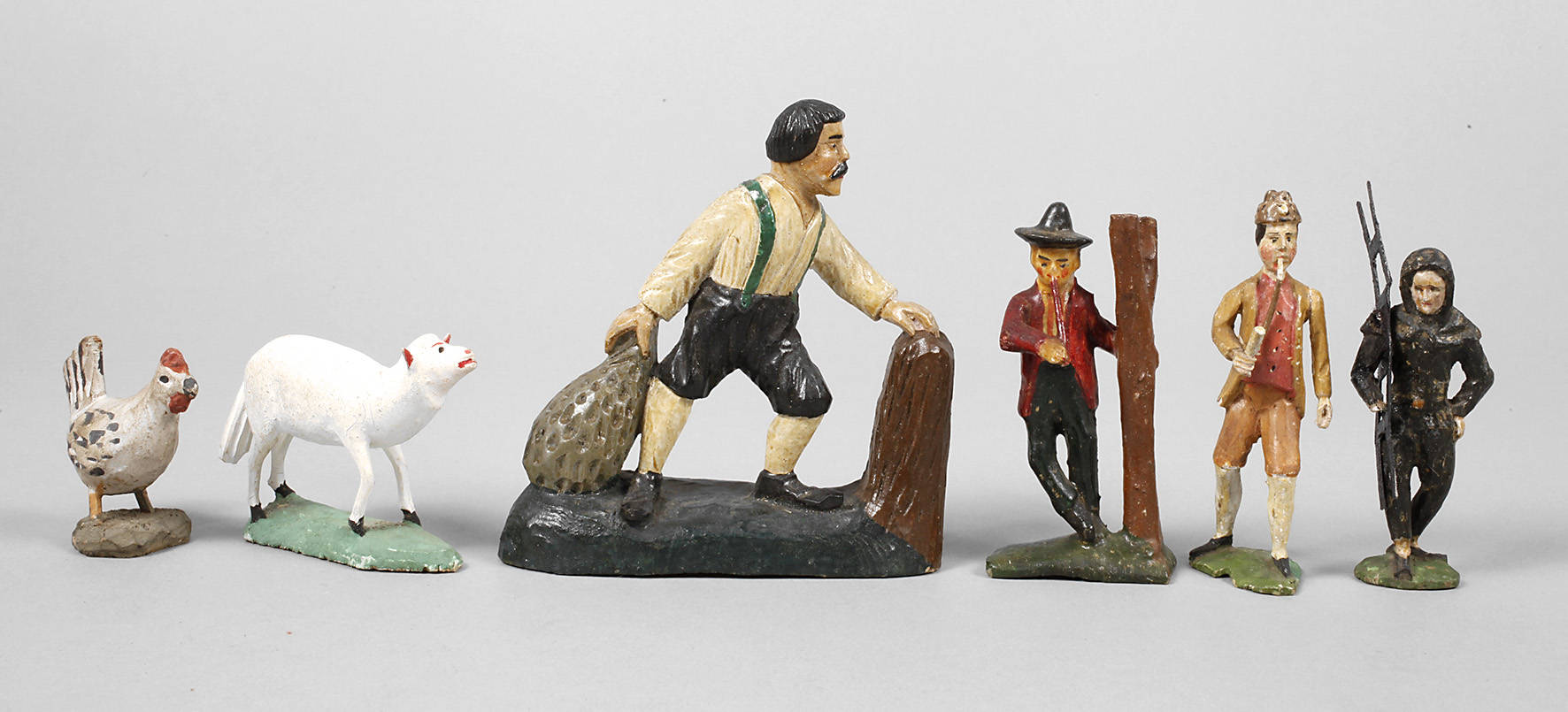 Konvolut Aufstellfiguren Erzgebirge