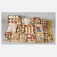 Großes Konvolut Christbaumschmuck111