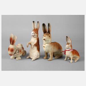 Konvolut Candyboxen als Osterhasen