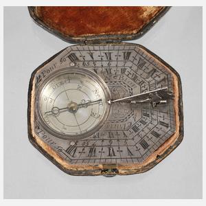 Sonnenuhr mit Kompass Nicolas Bion