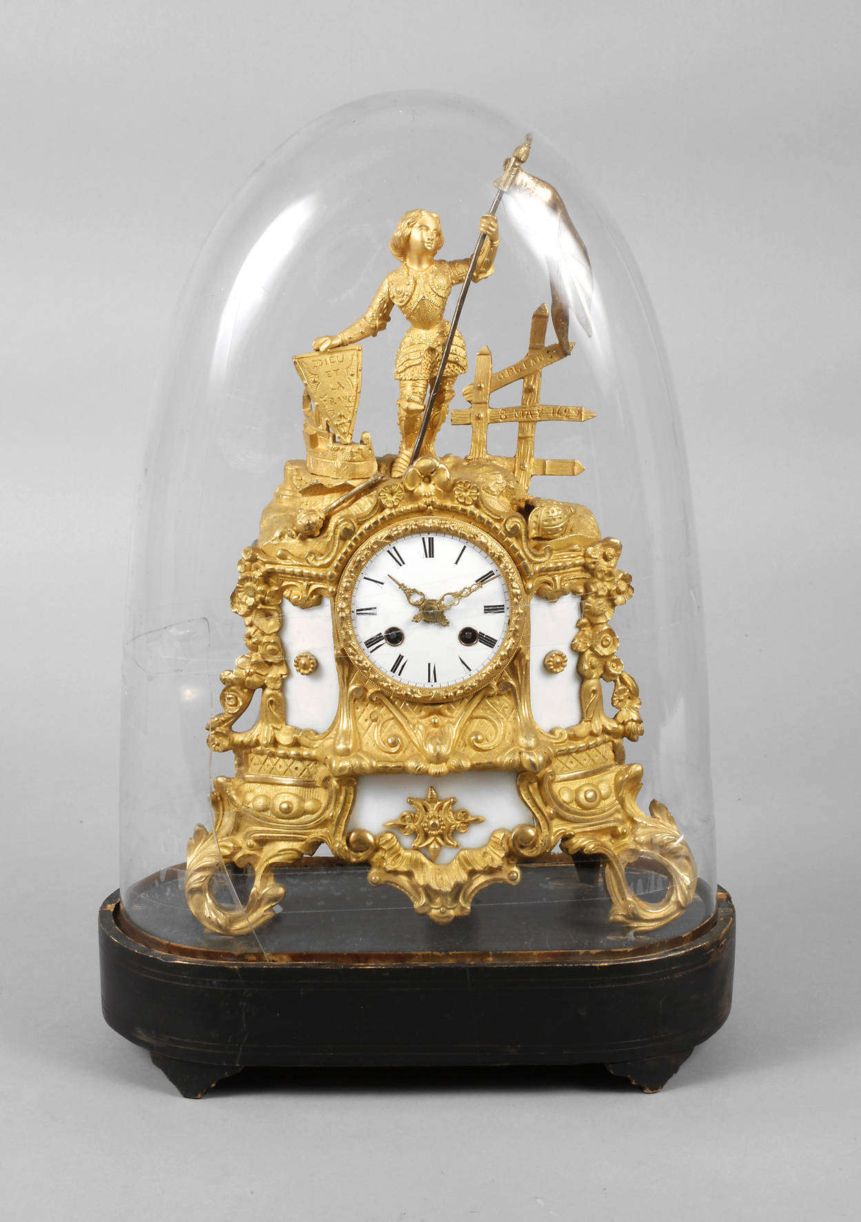 Figurenpendule ”Jungfrau von Orleans”