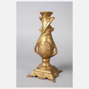 Figurenuhr mit zwei Beistellern