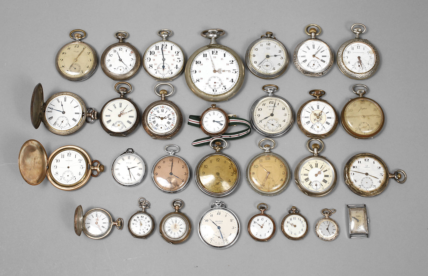 Konvolut Taschenuhren