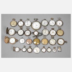 Konvolut Taschenuhren