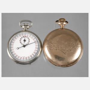 Savonette Elgin und Stoppuhr