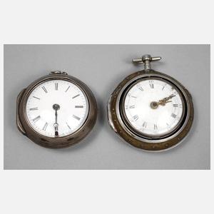Zwei Spindeluhren