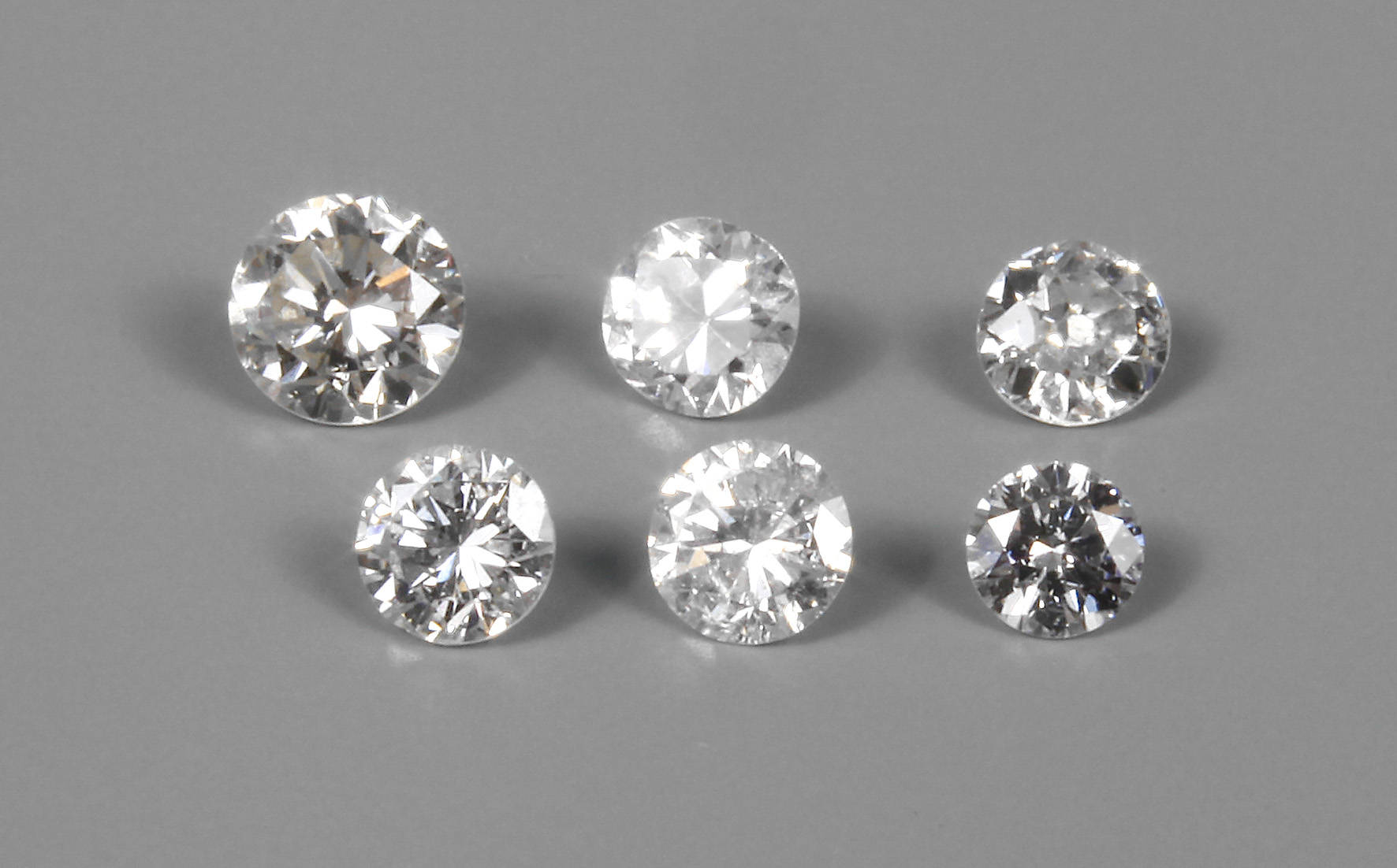 Konvolut Brillanten ca. 0,85 ct