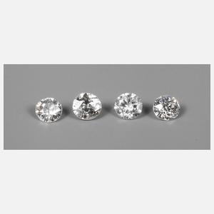 Konvolut Brillanten ca. 0,92 ct