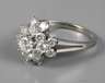 Damenring mit Brillantbesatz ca. 0,7 ct