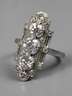 Platinring mit Brillanten ca. 1,5 ct
