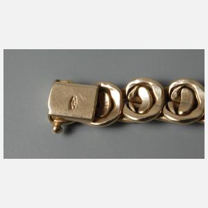 Collier mit Diamantbesatz