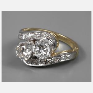 Brillantring ca. 1,4 ct