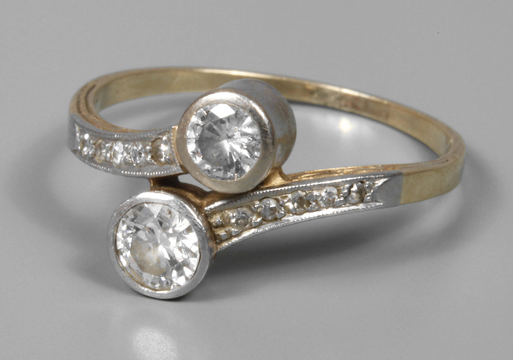 Brillantring, ca. 0,6 ct.