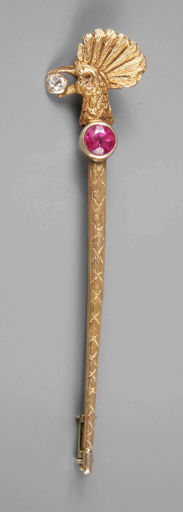 Reversnadel mit Brillant