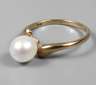 Damenring mit Perle