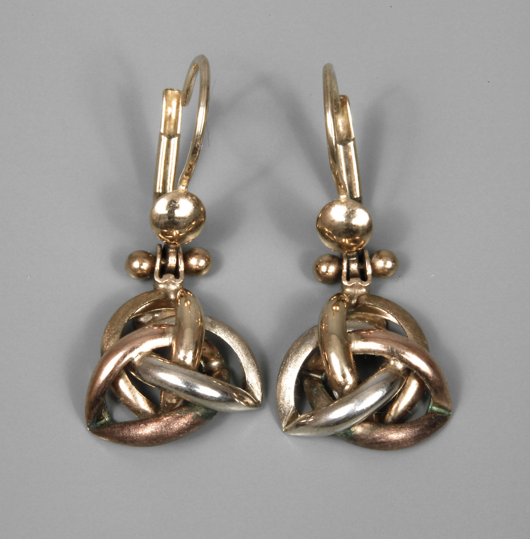 Paar Ohrhänger Gold