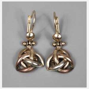 Paar Ohrhänger Gold