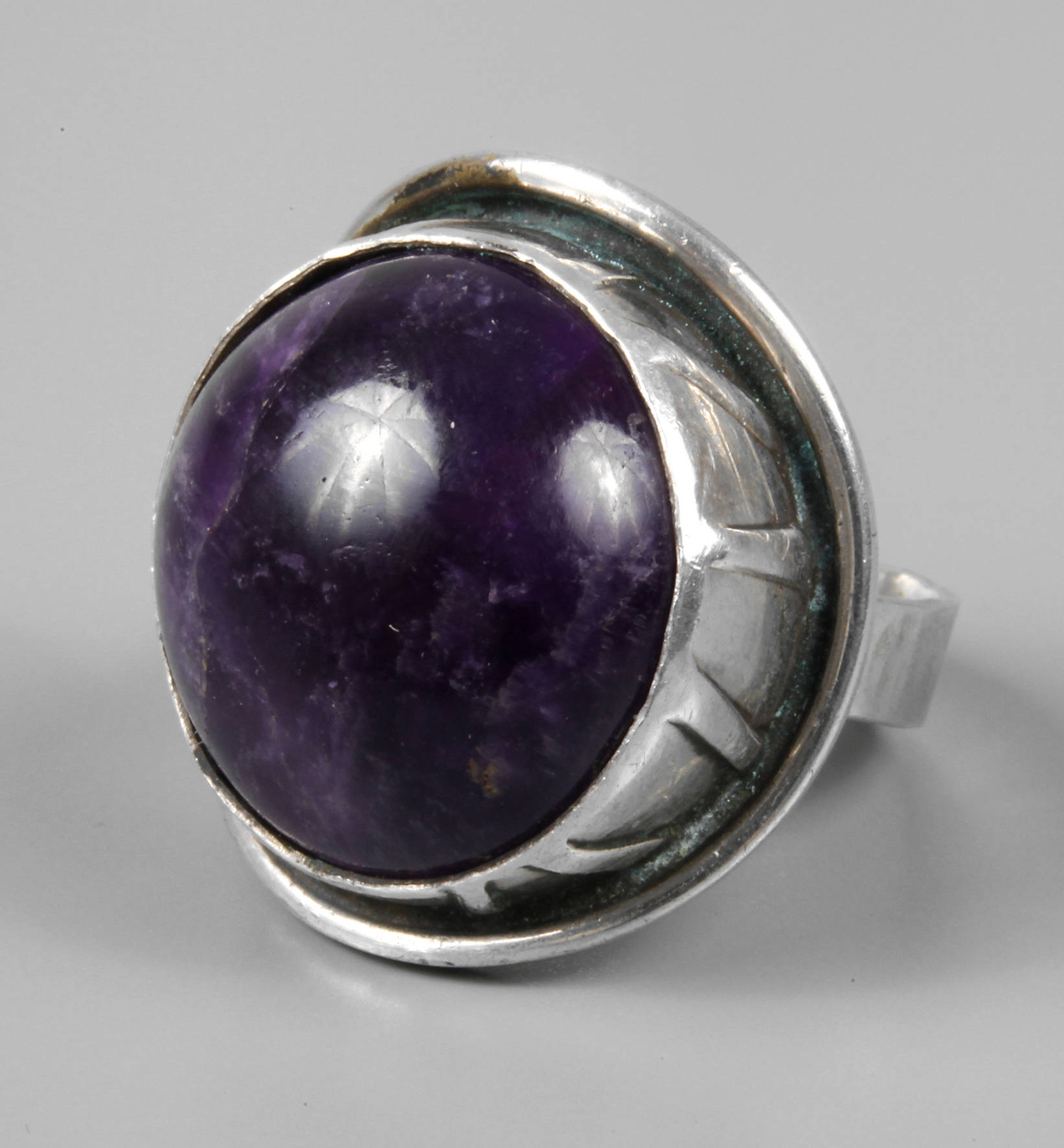 Georg Kramer Silberring mit Amethyst