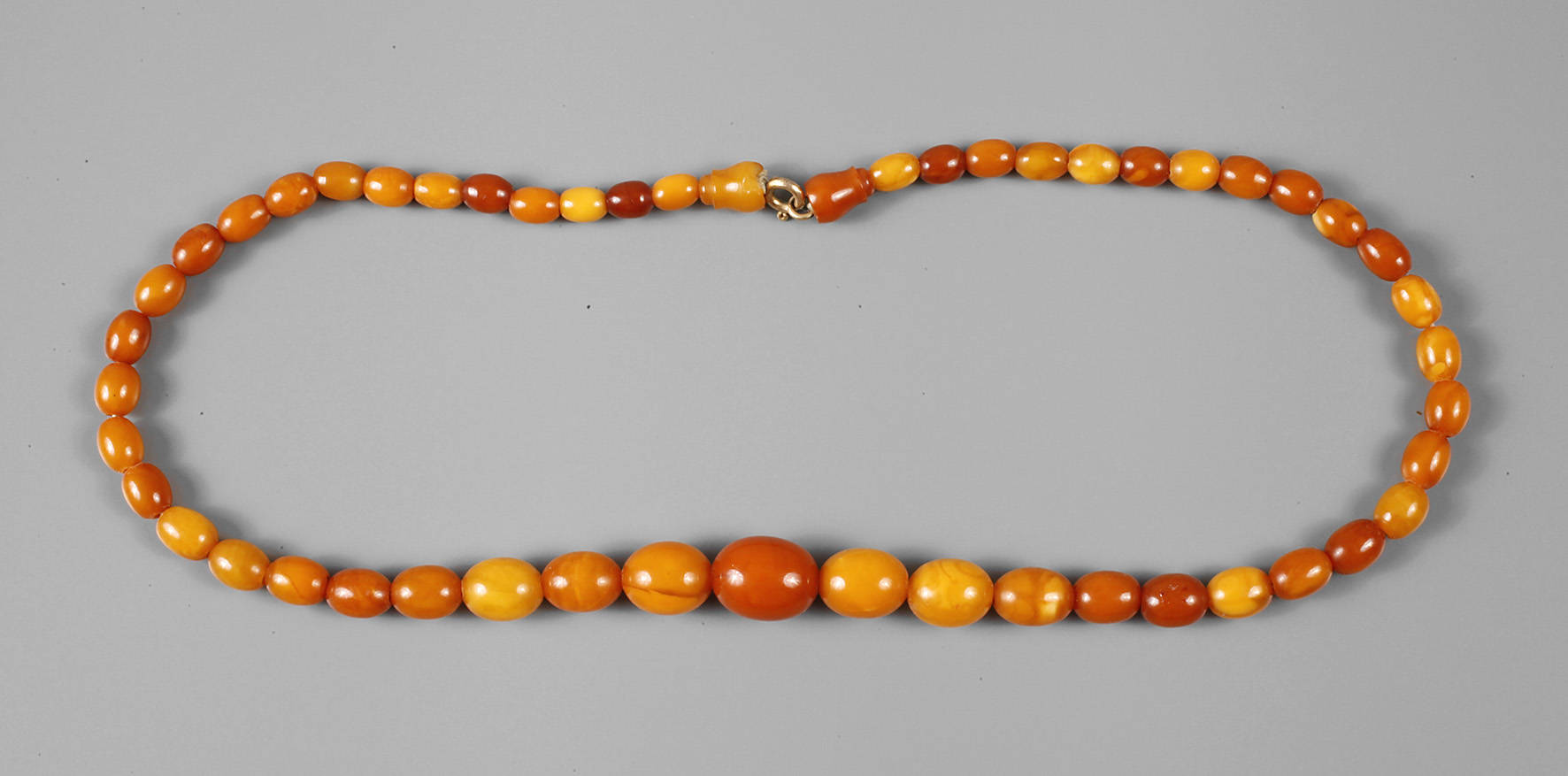 Bernsteincollier Butterscotch