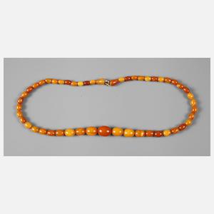 Bernsteincollier Butterscotch