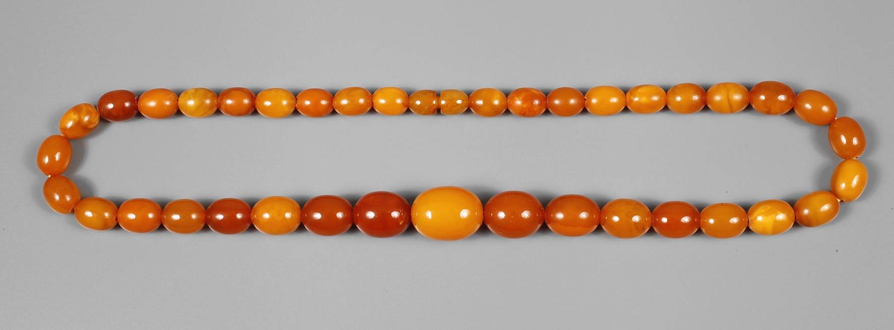 Bernsteincollier Butterscotch