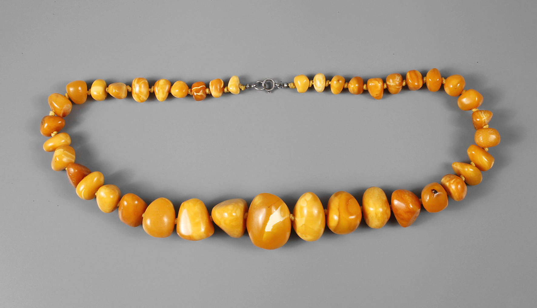 Bernsteincollier Butterscotch