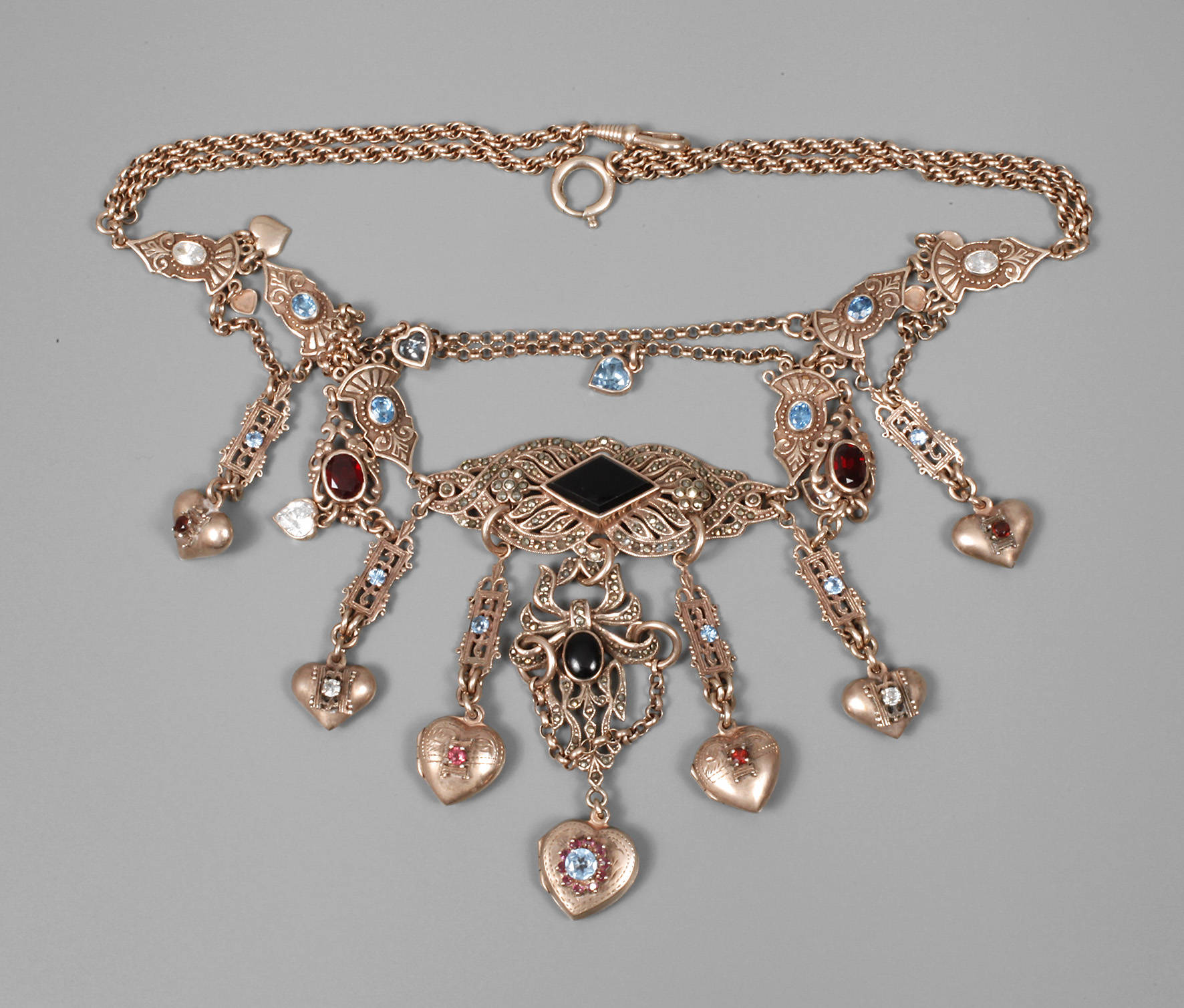 Prachtvolles Trachtenschmuck-Collier