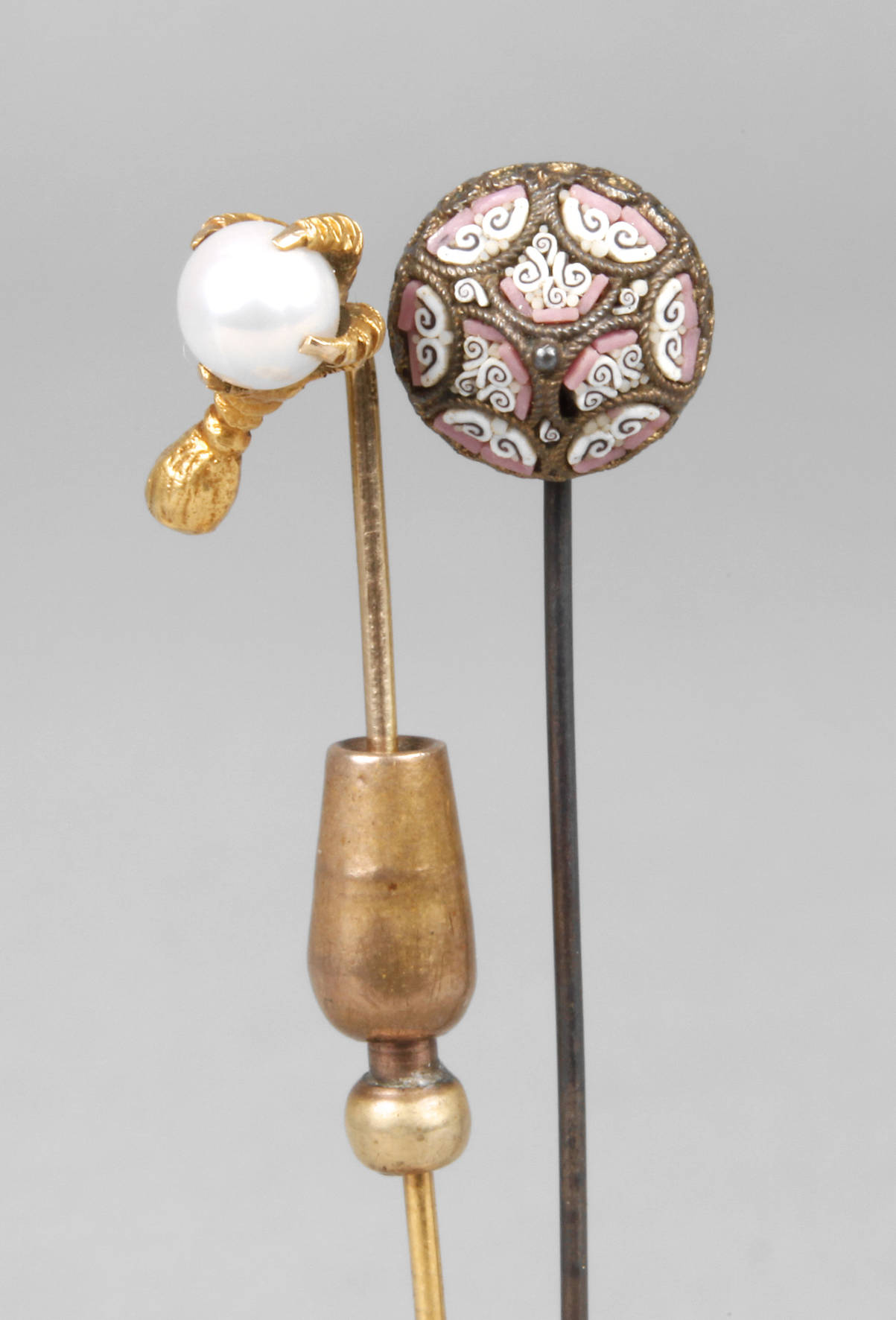 Paar Krawattennadeln