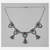 Collier mit Emaileinlage111