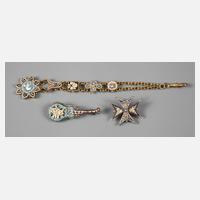 Schmuck Konvolut Mikromosaik111