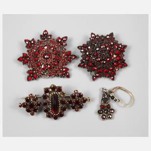 Konvolut Granatschmuck