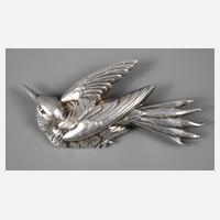 Brosche als fliegender Vogel111