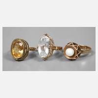 Konvolut Damenringe111