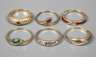 Sechs Damenringe